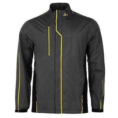 Sale Mens Gents Gore Rain Golf Jacket Windproof Protective Zipped Clothing