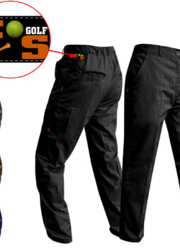 Mens Golf Trousers Tapered Golf Performance Trousers Match Play 3 Leg Lengths