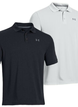 Under Armour Mens UA Performance Tech SS Golf Polo Shirt 35% OFF RRP