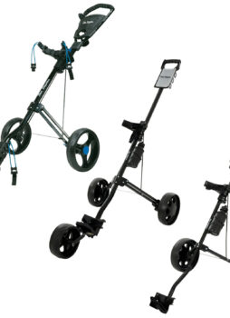 Ben Sayers Push Pull Golf Trolleys Cart Two Three Wheel Foldable Lightweight