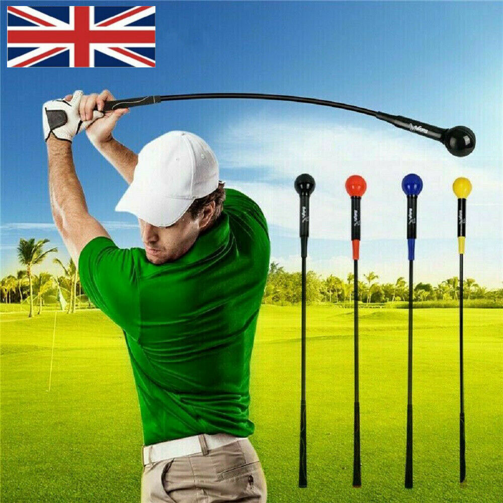 40"/48''Golf Swing Aid Trainer Stick Practice Power Strength Tempo Flex