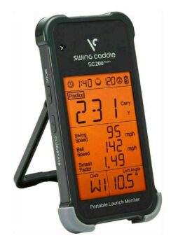 Voice Swing Caddie SC200+ PLUS Portable Golf Training Launch Monitor Brand New