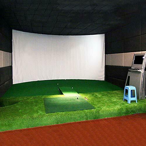 color tree 300x200cm/9.8x6.6ft Golf Simulator Projector Screen