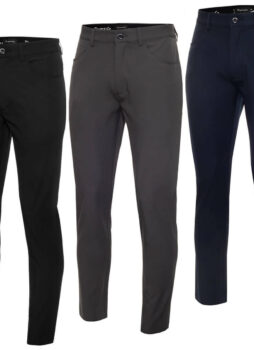 Dwyers & Co Mens 2021 Tech Stretch Slim Performance Golf Trousers 27% OFF RRP