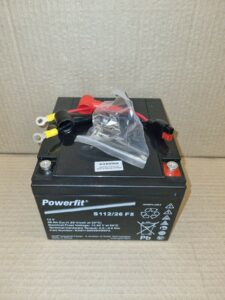 Exide powerfit  27 HOLE GOLF TROLLEY BATTERY FITS POWAKADDY / Most golf trolleys