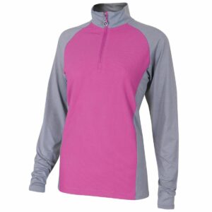 Island Green Golf Ladies Quick Dry Raglan Breathable Long Sleeve Top Mid Layer