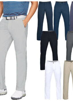 2021 Under Armour Mens EU Performance Stretch Tapered Trousers UA Golf Pants