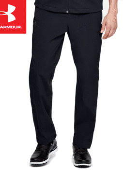 UNDER ARMOUR STORM WATERPROOF MENS RAIN GOLF TROUSERS / NEW FOR 2021