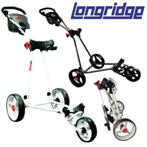 Longridge EZE Glide Cruiser 3-Wheel Golf Push Cart/Trolley - NEW! 2020