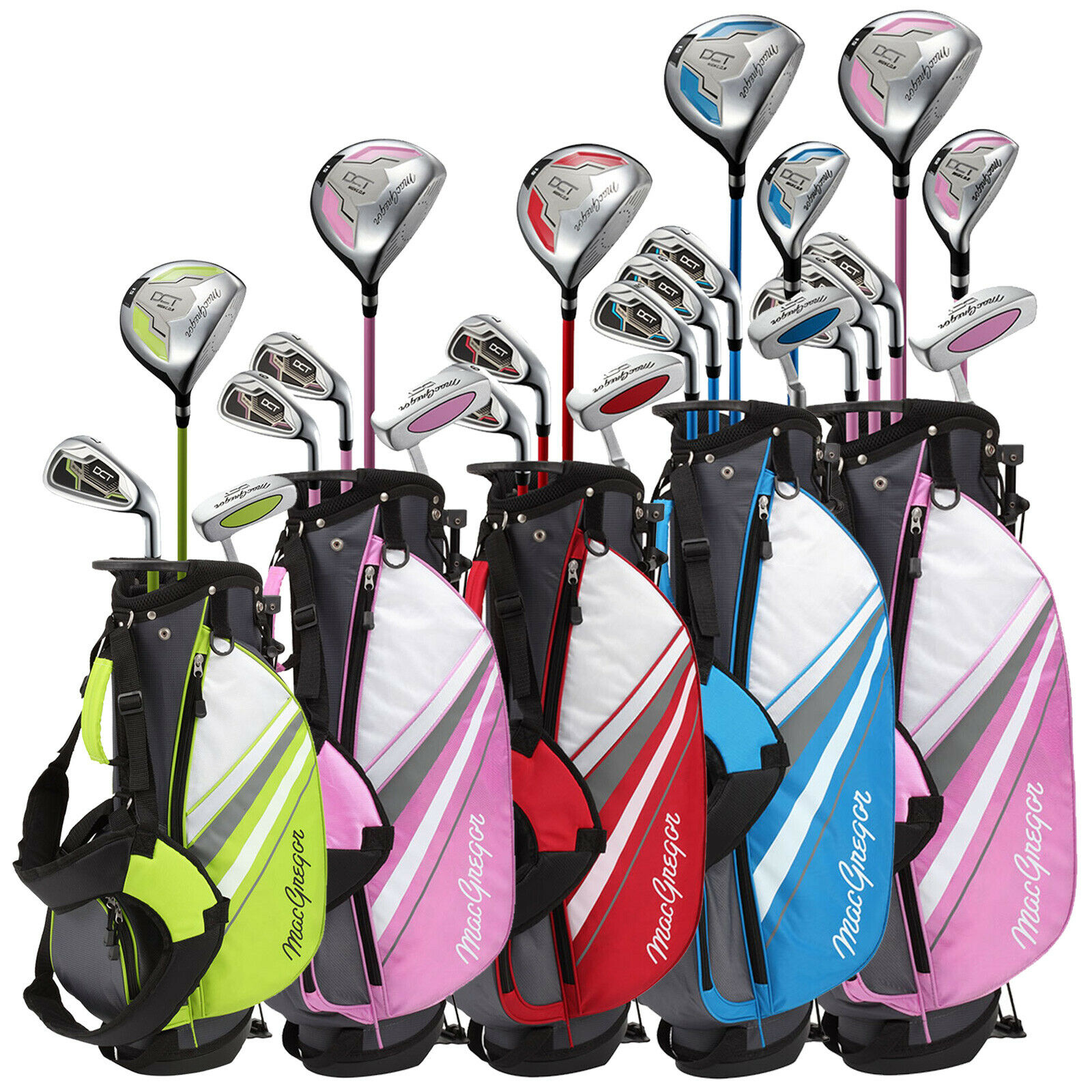 2021 MacGregor Junior DCT Golf Package Sets - Kids Youth Ages Full Clubs & Bag
