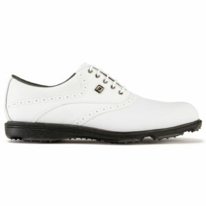 FOOTJOY MEN'S HYDROLITE 2.0 GOLF SHOES 50052 White/White Tumbled Waterproof