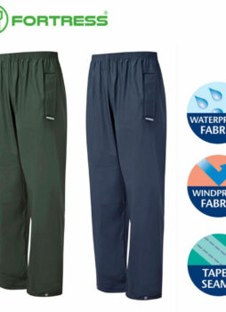 Fortress FORTEX FLEX Waterproof Windproof STRETCHABLE Over TROUSERS - S-XXL 920