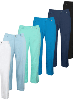 Island Green Womens 1727 Mid Length Durable Stylish Golf Trousers 62% OFF RRP