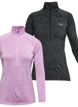 Under Armour Womens Tech 1/2 Zip Twist Quick Drying Wicking Sweater