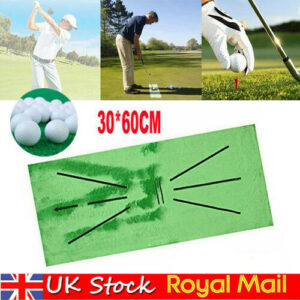 Golf Training Mat Swing Detection Batting Mini Golf Practice Training Aid Game ~
