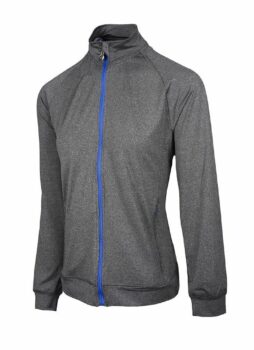 Island Green Golf Ladies Contrast Full Zip Quick Dry Breathable Light Jacket Top