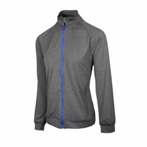 Island Green Golf Ladies Contrast Full Zip Quick Dry Breathable Light Jacket Top