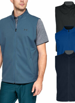 Under Armour Mens Storm Elements Golf Water Repellent Vest 62% OFF RRP