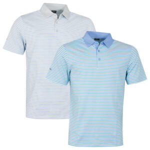 Callaway Golf Mens Pencil Stripe Moisture Wicking Golf Polo Shirt 43% OFF RRP