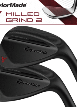 TAYLORMADE MILLED GRIND 2 BLACK GOLF WEDGES - ALL LOFT & BOUNCE OPTIONS