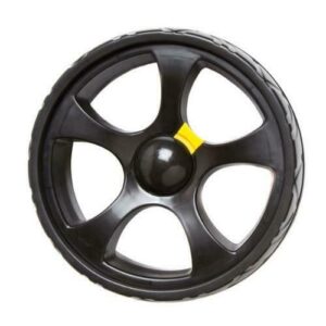 Sports Wheels For Powakaddy Electric Golf Trolley 1x Pair (Black)