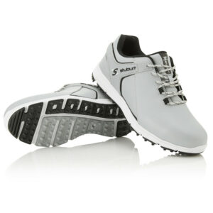 Stuburt Evolve 3.0 Spikeless Waterproof Leather Golf Shoes - Light Grey