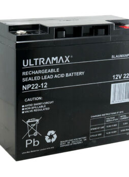 22Ah 12V AGM/GEL GOLF BATTERY for Hillbilly, Motocaddy, Caddymatic, Pulsar