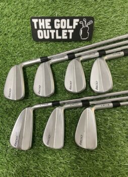 PING I500 IRONS 4-PW NIPPON MODUS TOUR105 STIFF FLEX SHAFT GREEN DOT