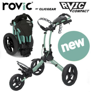 Clicgear Rovic RV1C Compact Golf Push Cart Trolley Mint - NEW! 2021