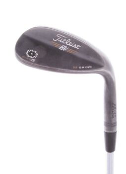 Titleist Lob Wedge Vokey SM5 Raw Black M-Grind / 60 Degree / Steel / Project ...