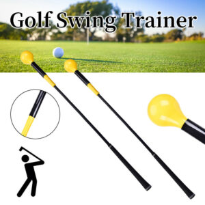 40"Golf Swing Aid Trainer Practice Power Flex Strength Tempo Training Indoor New