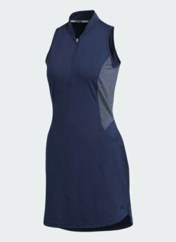 ADIDAS WOMENS GOLF KNIT DRESS NIGHT INDIGO UK SIZE LARGE