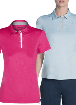 Skechers Golf Womens Pitch Short Sleeve Perforated Stretch Polo Shirt