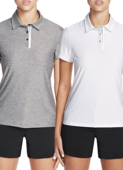 Skechers Golf Womens Pitch Active Breathable Stretch Performance Polo Shirt