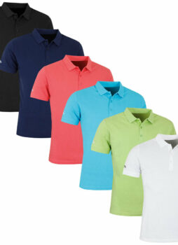 Callaway Golf Mens Cotton Pique Opti-Dri Polo Shirt 49% OFF RRP