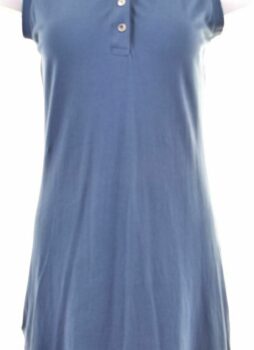 ROBE DI KAPPA Womens Golf Dress UK 14 Large Blue Cotton P230
